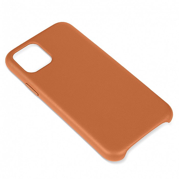 Husa din Piele Naturala pentru Apple iPhone 11 Pro - Maro [4]