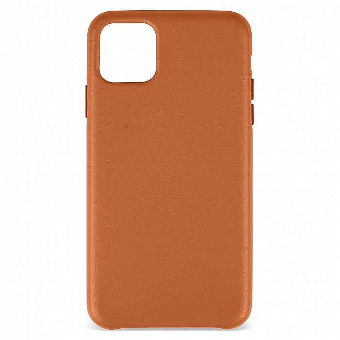 Husa de protectie din piele compatibil cu iPhone 11 Pro Max - Maro [2]