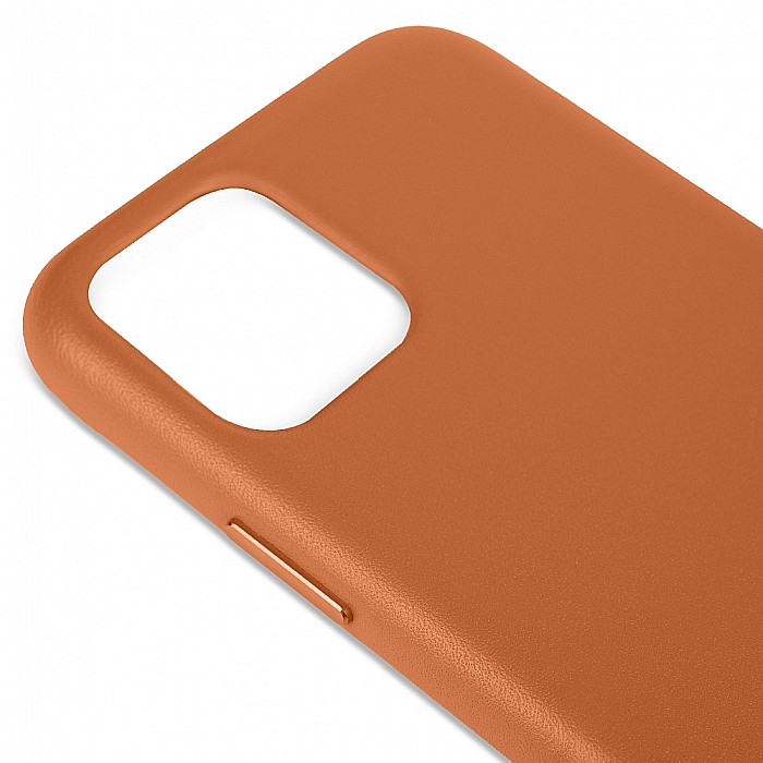 Husa de protectie din piele compatibil cu iPhone 11 Pro Max - Maro [6]