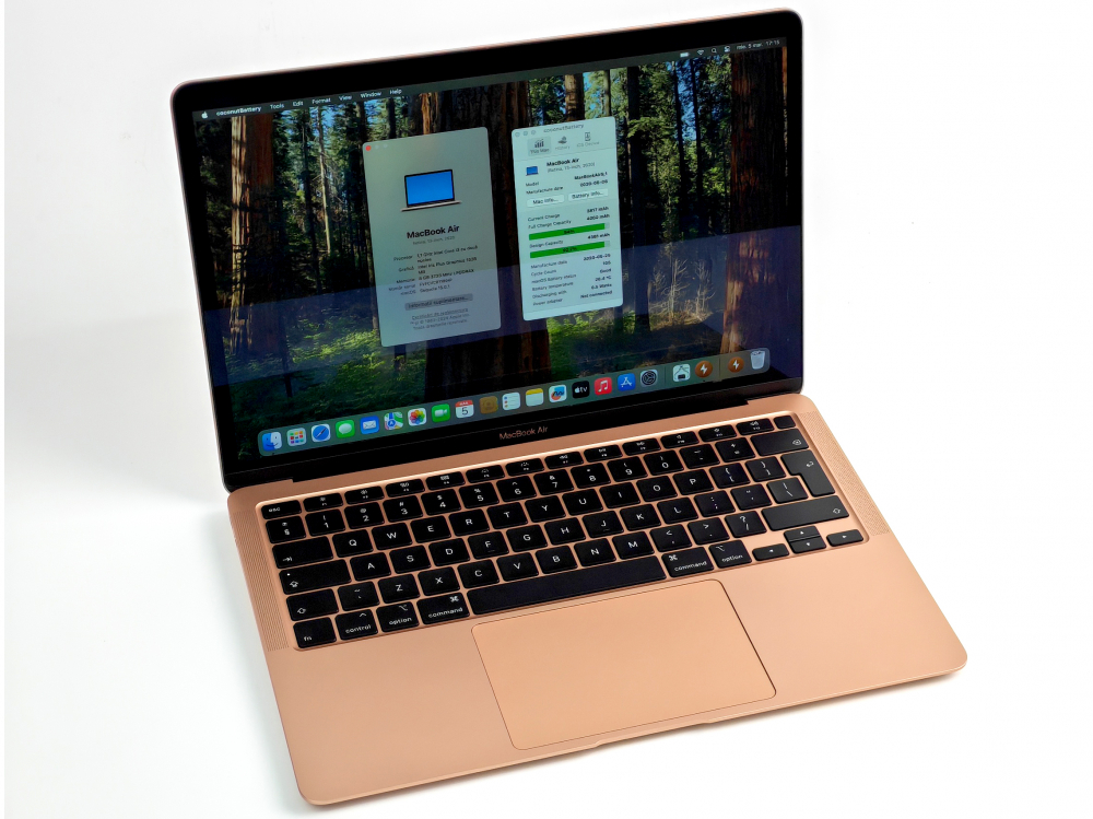Apple MacBook Air Retina 13" A2179 2020, i3 1.1Ghz, 8Gb, 256Gb, OS Sequoia, Gold [1]