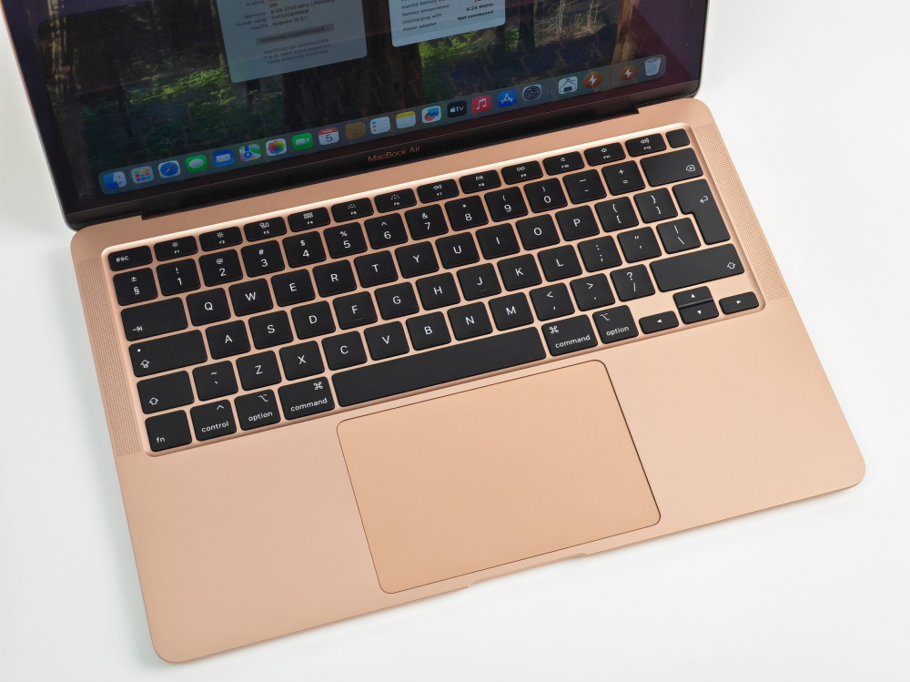 Apple MacBook Air Retina 13" A2179 2020, i3 1.1Ghz, 8Gb, 256Gb, OS Sequoia, Gold [4]