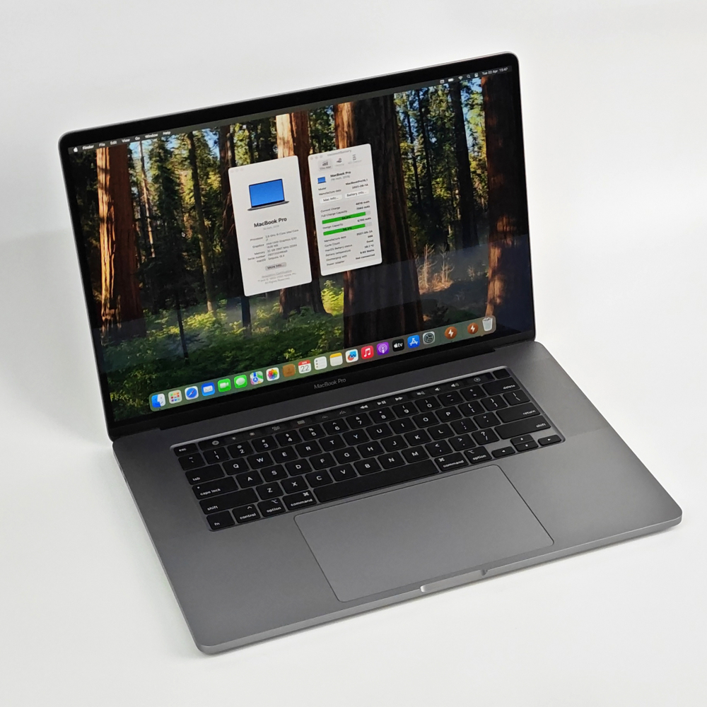 Laptop Apple MacBook Pro (A2141 16-inch 2019) i7 2,6Ghz, 32GB, 512GB SSD, OS Sonoma, Grey [2]