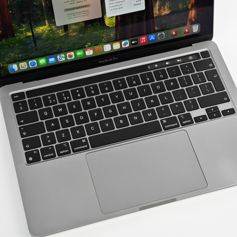 MacBook Pro 13” A2338 (2020) – Apple M1 | 8GB RAM | 512GB SSD | Space Gray | Baterie 87% | Garanție 12 luni [4]