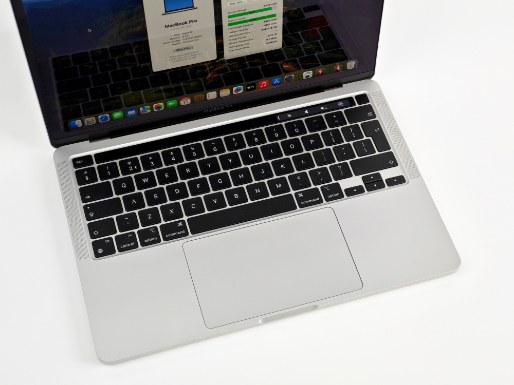 Apple Macbook Pro A2338 (13-inch 2020, M1) 8GB, 256GB SSD, Silver, OS Sonoma [3]