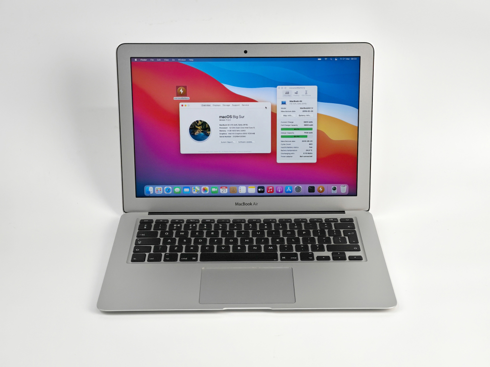 Apple MacBook Air (13" A1466, Early2015) i5 1.6Ghz, 4GB, 128GB SSD, OS Big Sur [2]