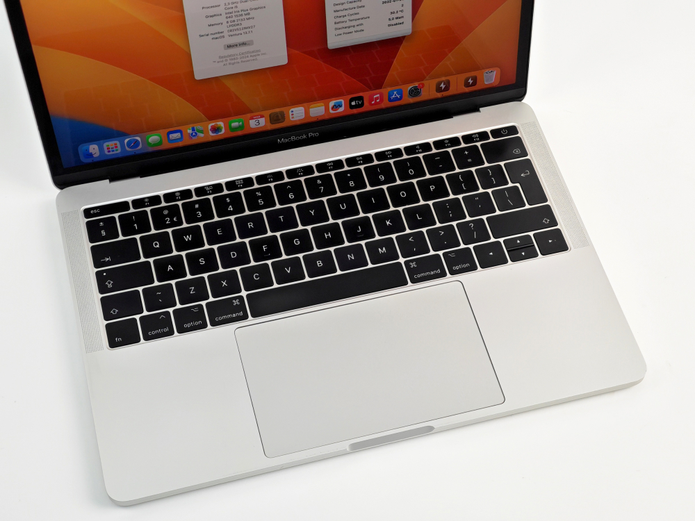 Apple MacBook Pro Retina A1708 13" 2017 i5 2.3Ghz, 8GB, 128GB SSD, Silver, OS Ventura, Baterie noua (DV259) [2]