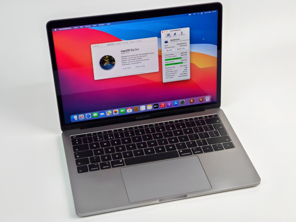 Apple MacBook Pro Retina A1708 13" 2017 i5 2.3Ghz, 8GB, 128GB SSD, Space Gray, OS Big Sure [2]