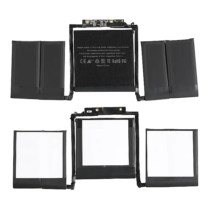 Baterie pentru MacBook Pro Retina A1706 13-inch, Model A1819, 2016-2017, Pure Cobalt Battery Cell + Kit Montaj [2]