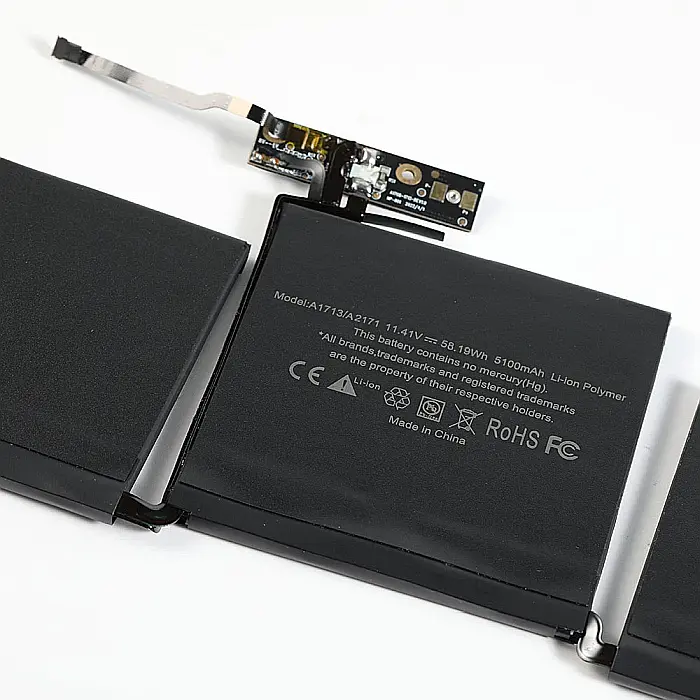 Baterie pentru MacBook Pro Retina A1708 / A2159 / A2289 / A2338 13-inch, Model A1713 / A2171, 2016-2022, Pure Cobalt Battery Cell + Kit Montaj [5]