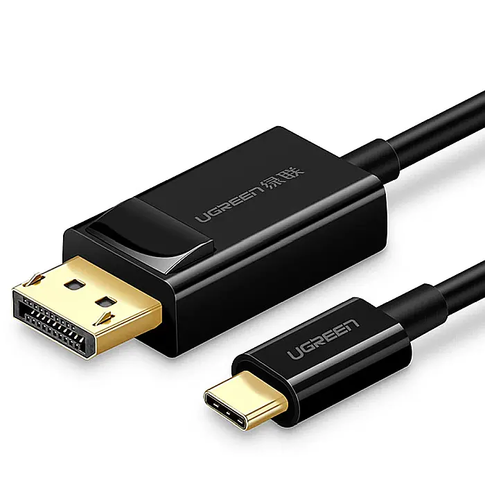 Cablu USB-C la DisplayPort 1.5 metri, 4 k 60Hz, Ugreen MM139 - Negru [8]