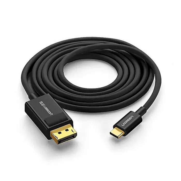 Cablu USB-C la DisplayPort 1.5 metri, 4 k 60Hz, Ugreen MM139 - Negru [1]