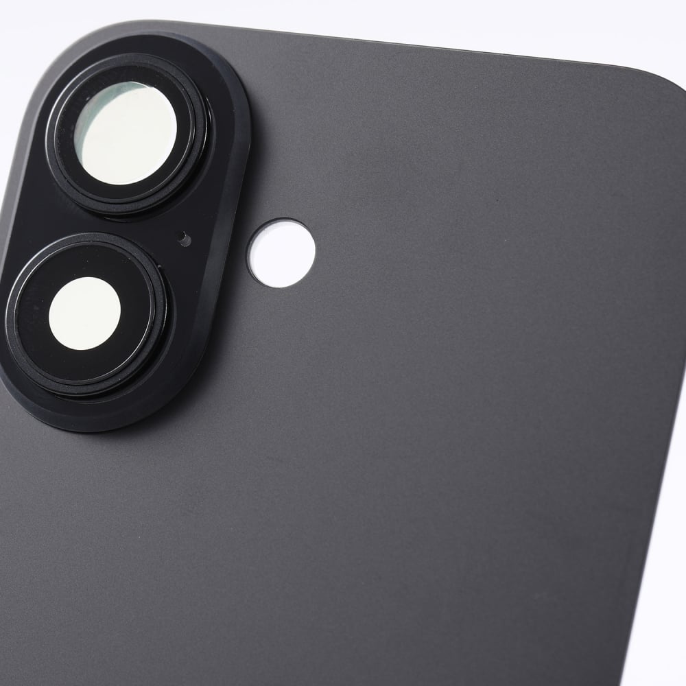 Capac spate sticla iPhone 16 cu magnet, fara NFC, culoare Black [2]