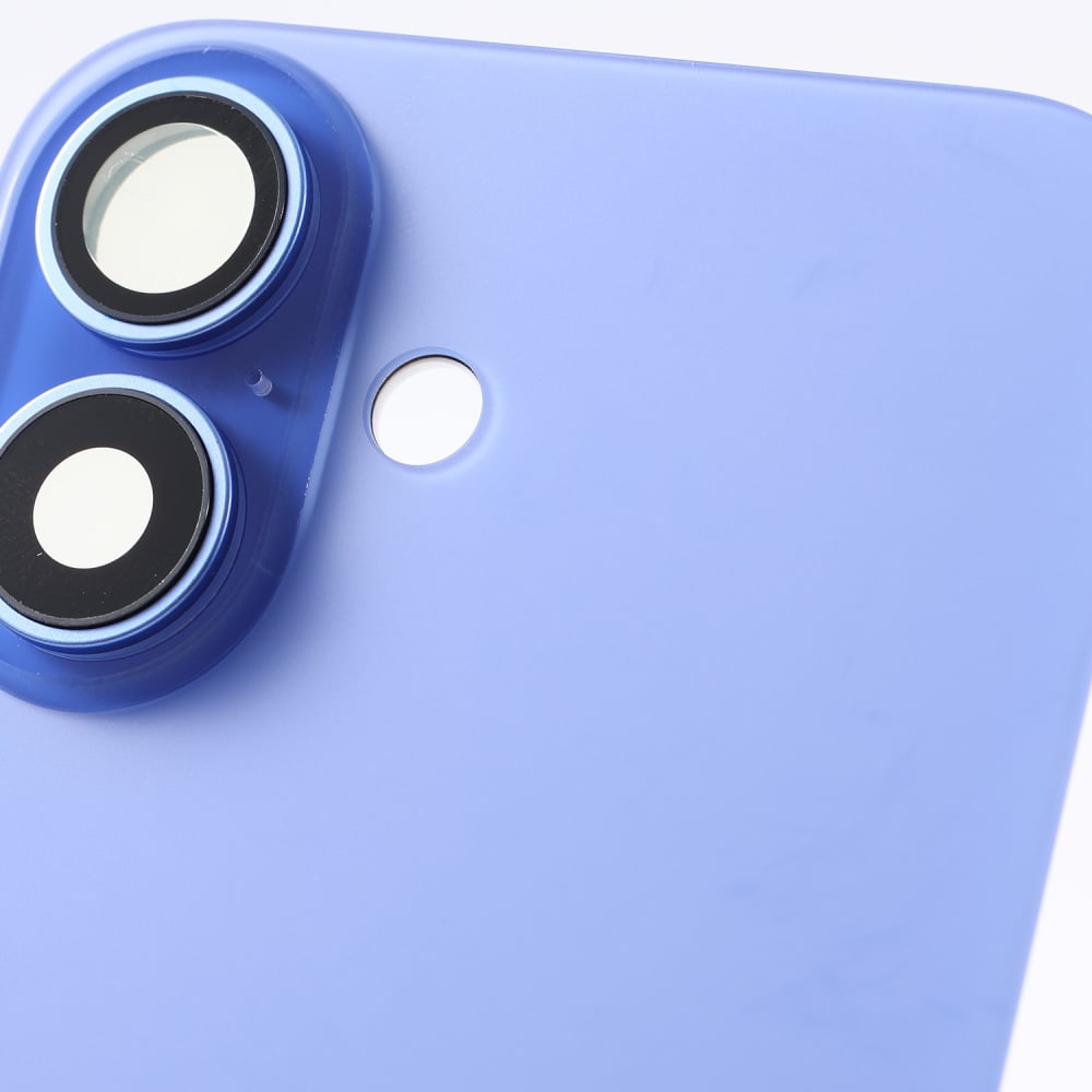 Capac spate sticla iPhone 16 cu magnet, fara NFC, culoare Ultramarine  [2]