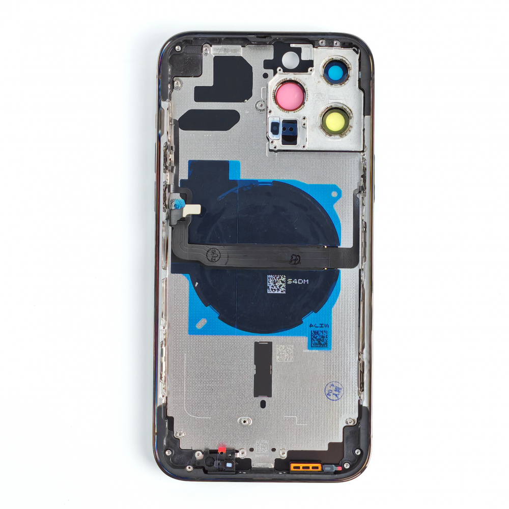 Carcasa completa si capac pentru iPhone 13 Pro Max cu sim tray si flex, Refurbish Top Quality, Graphite [2]