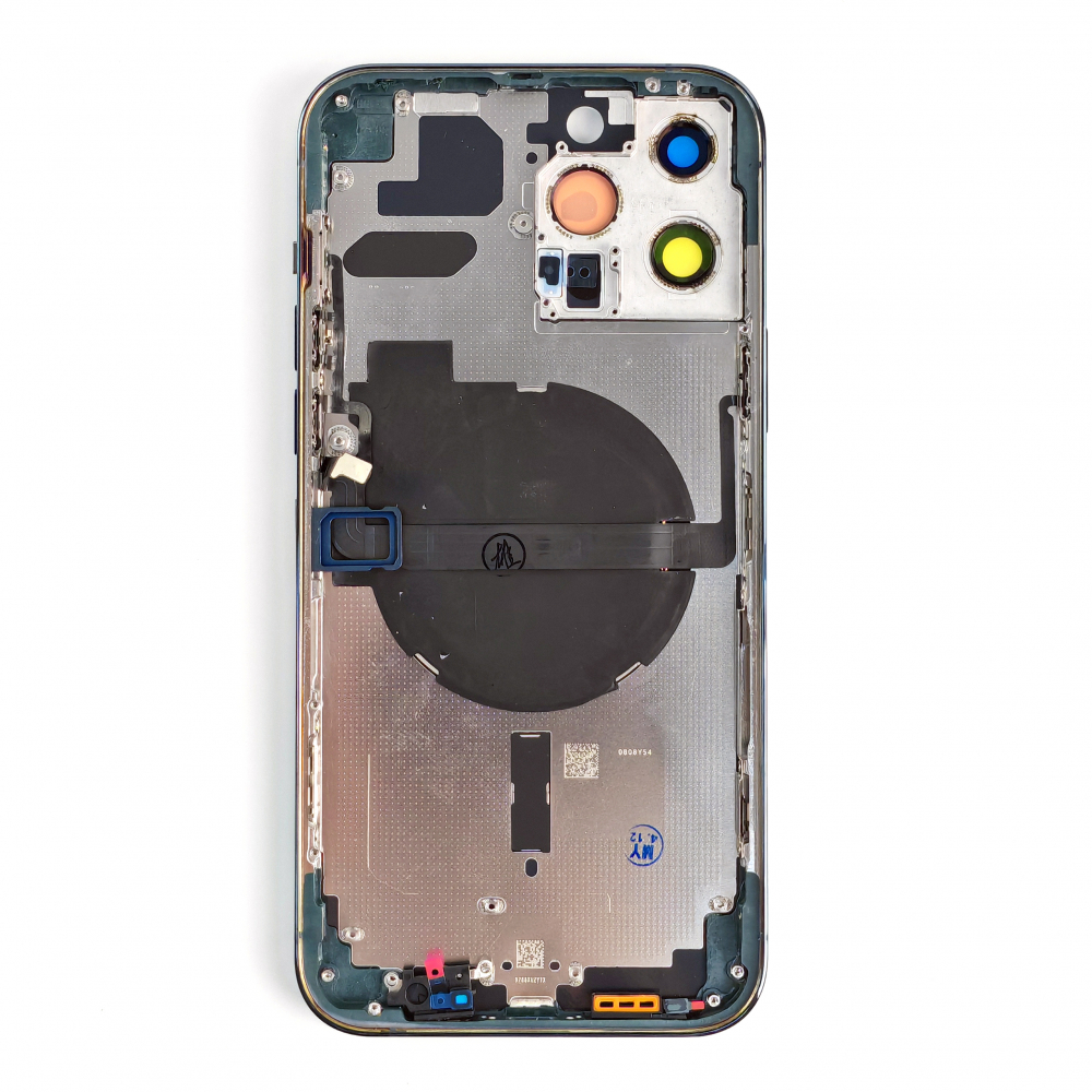 Carcasa completa si capac pentru iPhone 13 Pro Max cu sim tray si flex, Refurbish Top Quality, Green [2]