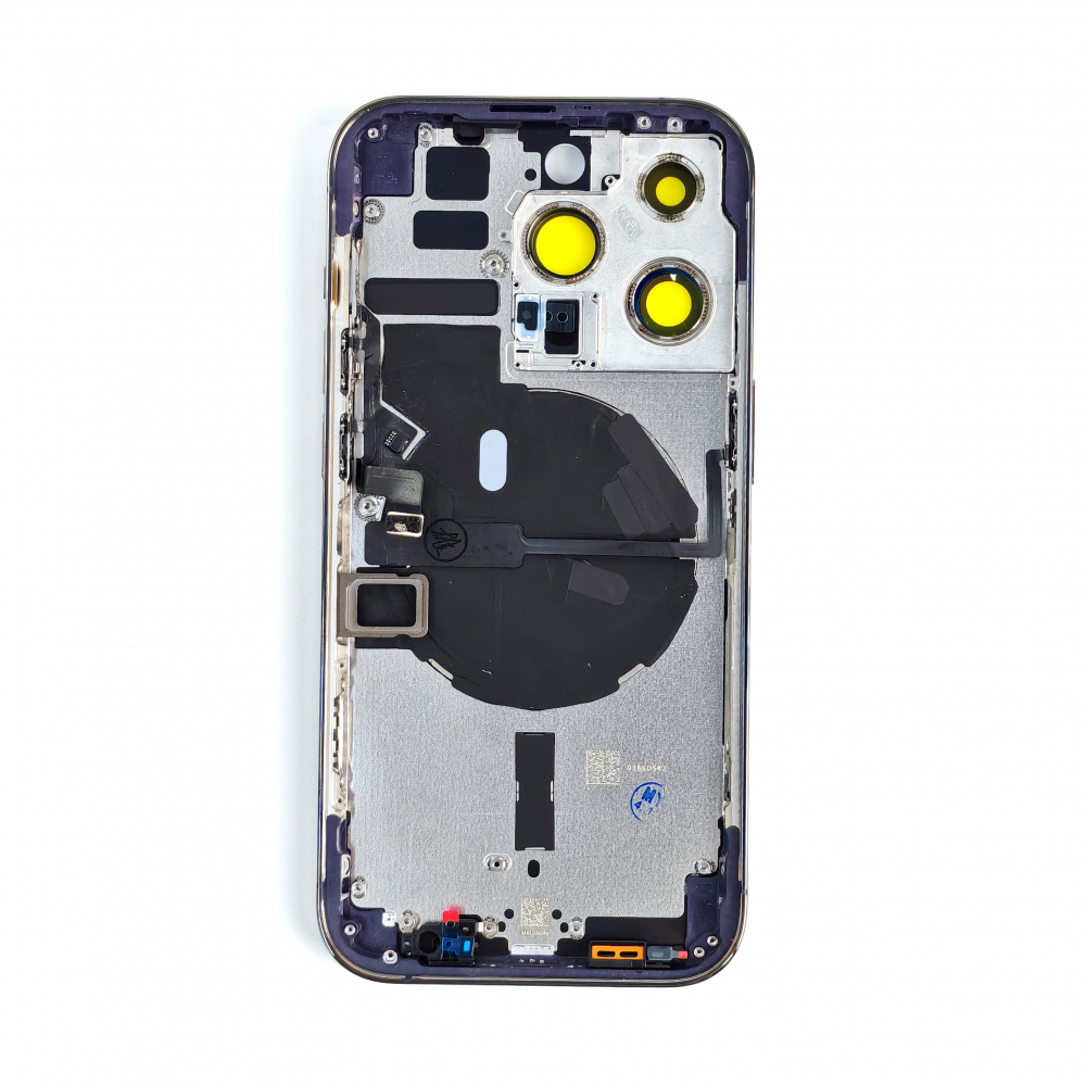 Carcasa completa si capac pentru iPhone 14 Pro cu sim tray si flex, Refurbish Top Quality, Purple [2]