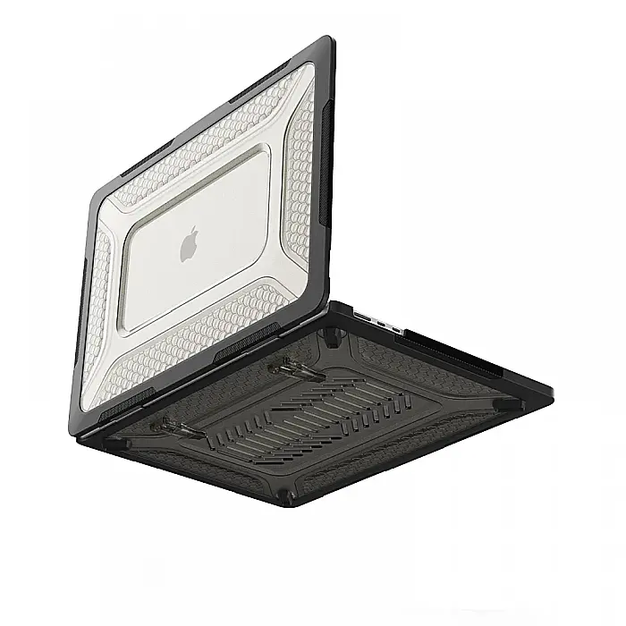 Carcasa de protectie pentru laptop Apple MacBook Air A1932, A2337 - Hard Shell Black [10]