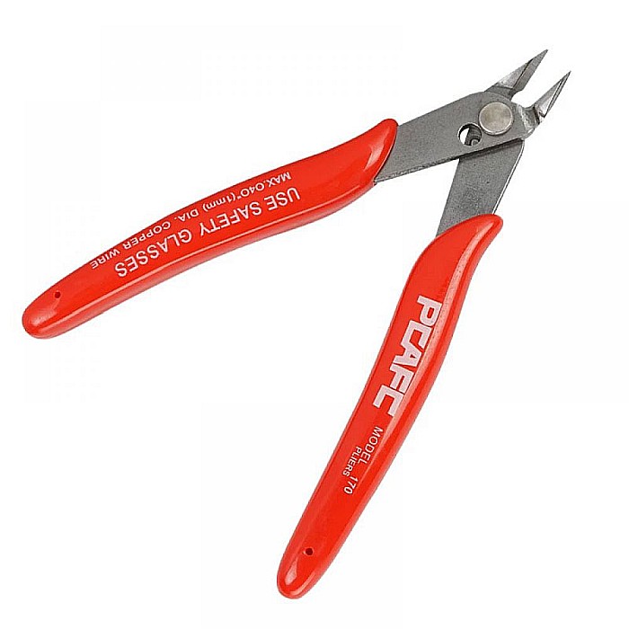 Cleste Premium cu cioc in unghi de 45 grade Plato Model 170 - Rosu [2]