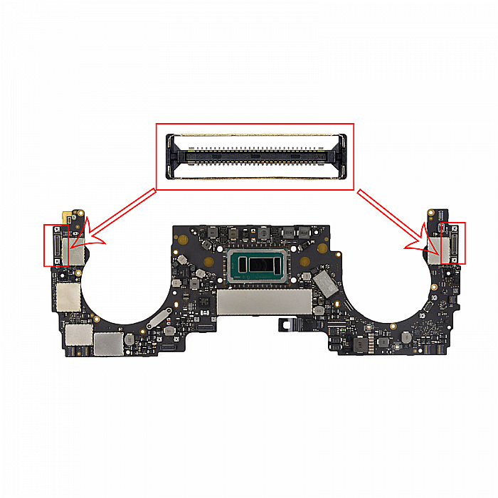 Conector USB-C MacBook Pro Retina A2141, A2251, A2179, A1932, A1989, A1990, A1706, A1707, A1708 2016-2020 [1]