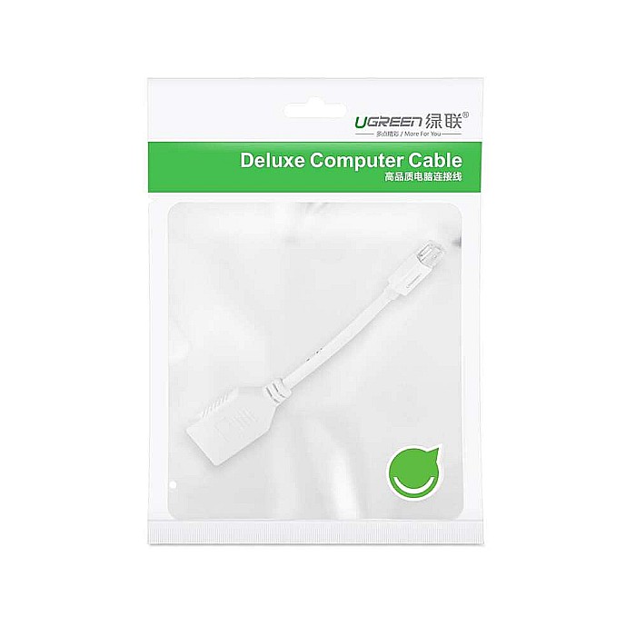 Convertor Mini DisplayPort la DisplayPort 4k@2k, 15cm - Ugreen (10445) - White [7]