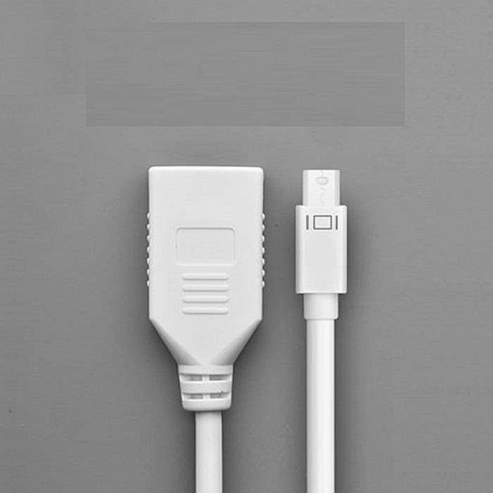 Convertor Mini DisplayPort la DisplayPort 4k@2k, 15cm - Ugreen (10445) - White [3]
