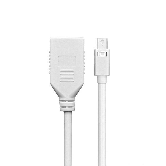 Convertor Mini DisplayPort la DisplayPort 4k@2k, 15cm - Ugreen (10445) - White [5]