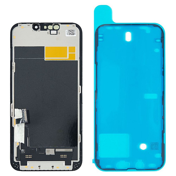 Display cu Touchscreen cu Touchscreen compatibil cu telefon Apple iPhone 13 - NCC Premium Incell, Varianta completa cu rama [3]