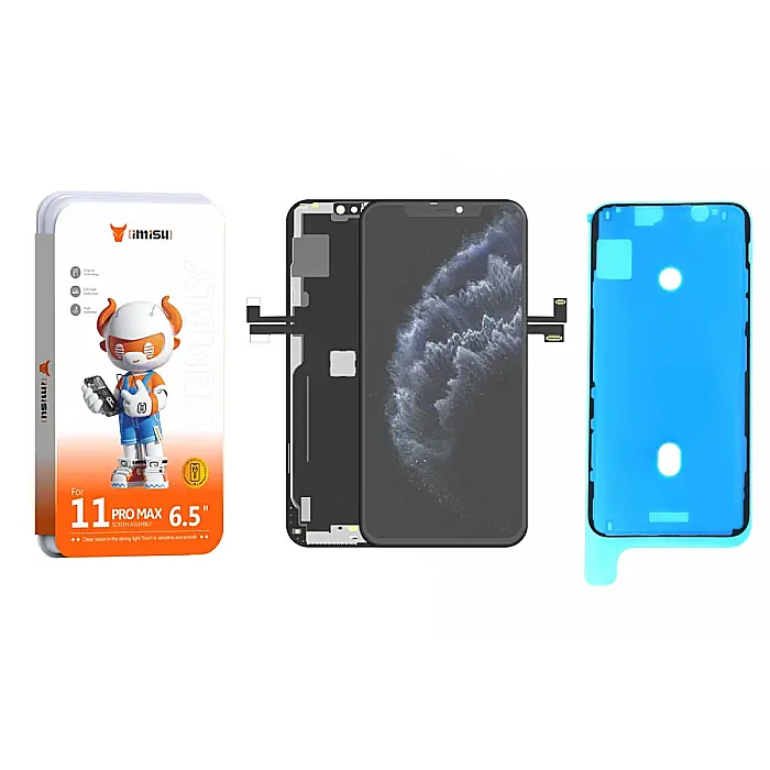 Display cu Touchscreen iPhone 11 Pro Max, iMisu Prime incell (Suporta IC Transplant), Varianta completa cu rama [3]