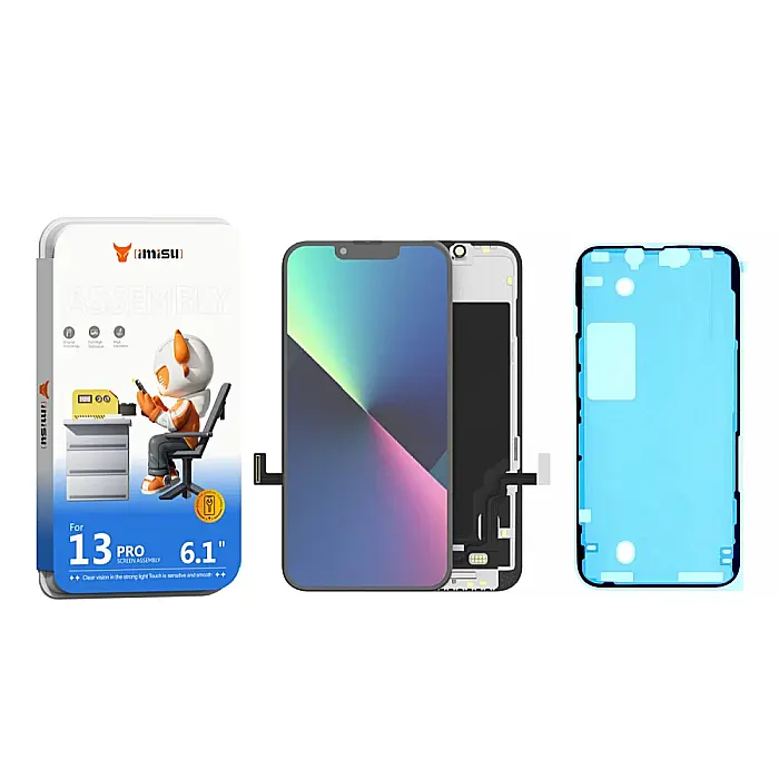 Display cu Touchscreen iPhone 13 Pro, iMisu Prime incell (Suporta IC Transplant), Varianta completa cu rama [3]