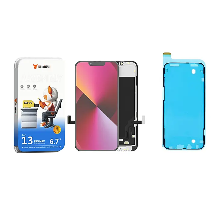 Display cu Touchscreen iPhone 13 Pro Max 120Hz, iMisu Prime incell (Suporta IC Transplant), Varianta completa cu rama [3]