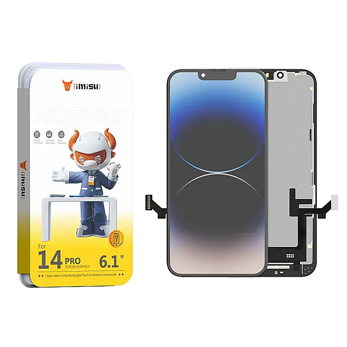 Display cu Touchscreen iPhone 14 Pro, iMisu Prime incell (Suporta IC Transplant), Varianta completa cu rama [2]