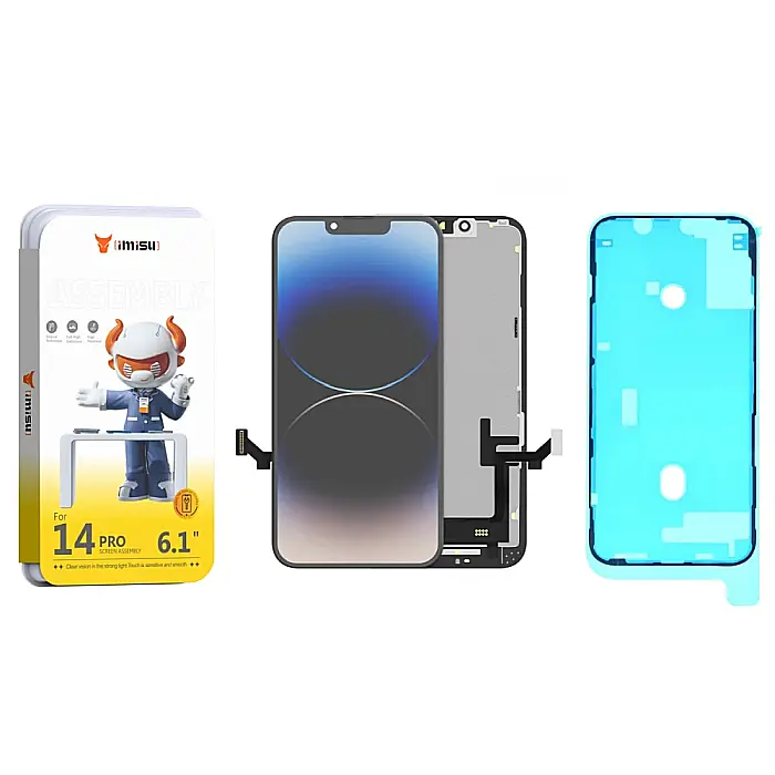Display cu Touchscreen iPhone 14 Pro, iMisu Prime incell (Suporta IC Transplant), Varianta completa cu rama [3]