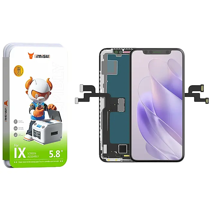 Display cu Touchscreen iPhone X, iMisu Prime incell, Varianta completa cu rama [2]