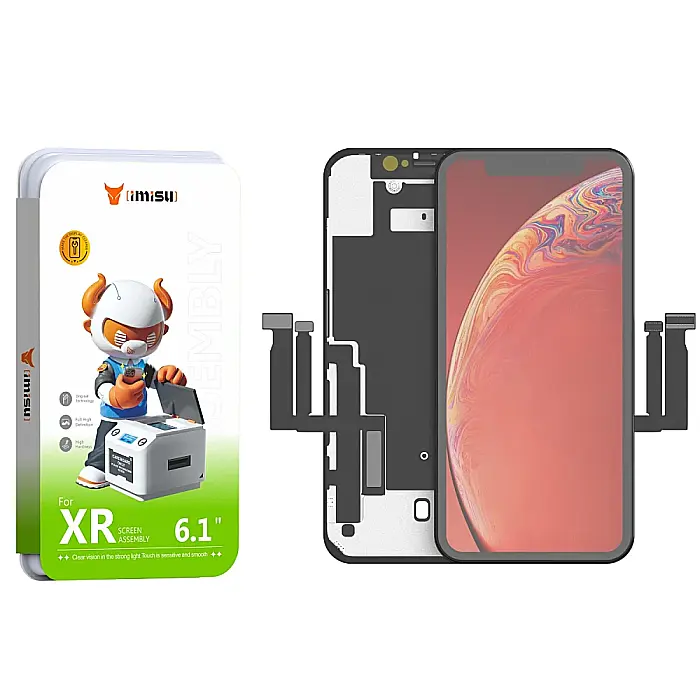 Display cu Touchscreen iPhone XR, iMisu Prime incell, Varianta completa cu rama [2]