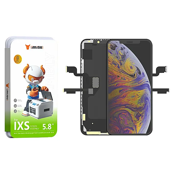 Display cu Touchscreen iPhone XS, iMisu Prime incell, Varianta completa cu rama [2]