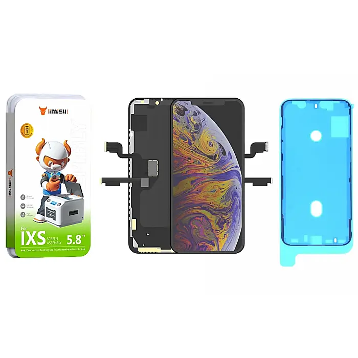 Display cu Touchscreen iPhone XS, iMisu Prime incell, Varianta completa cu rama [3]