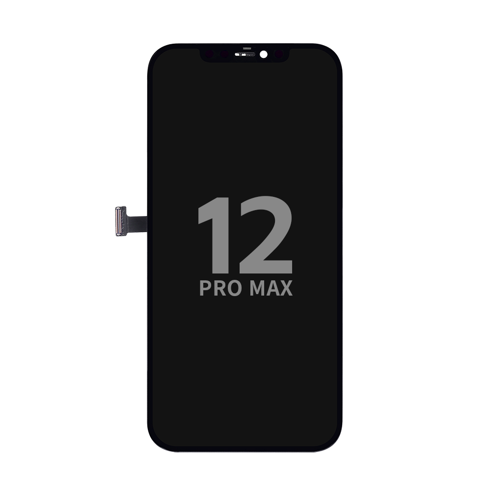 Display Soft OLED iPhone 12 Pro Max – NCC | Compatibil IC Transplant | Negru | Garanție 12 luni [1]