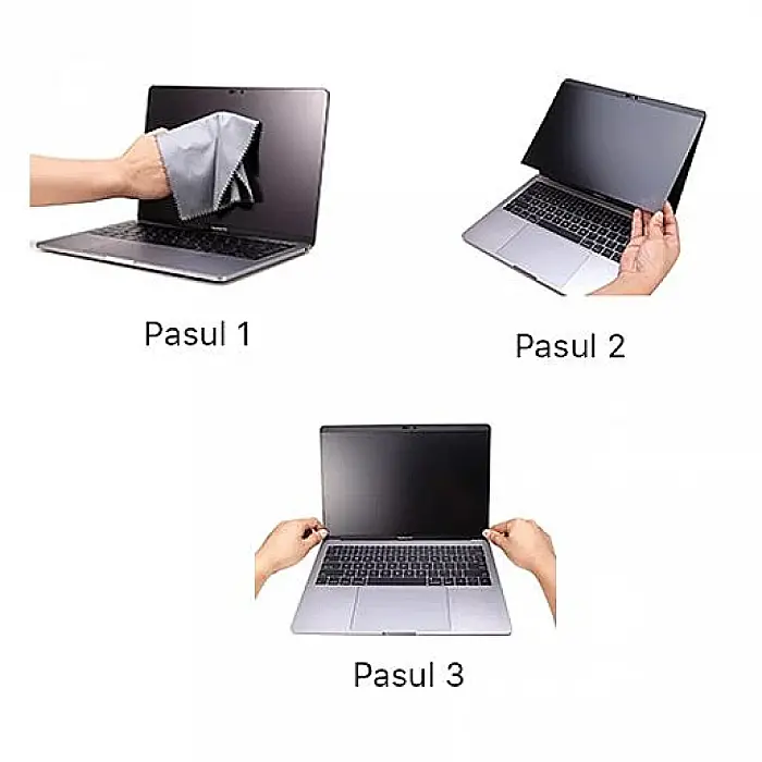Folie de protectie Privacy pentru display MacBook Air M2 15-inch A2941 [2]
