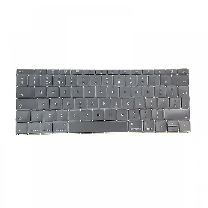 Folie de protectie pentru tastatura MacBook A1534, A1708, Transparenta, Layout UK [2]