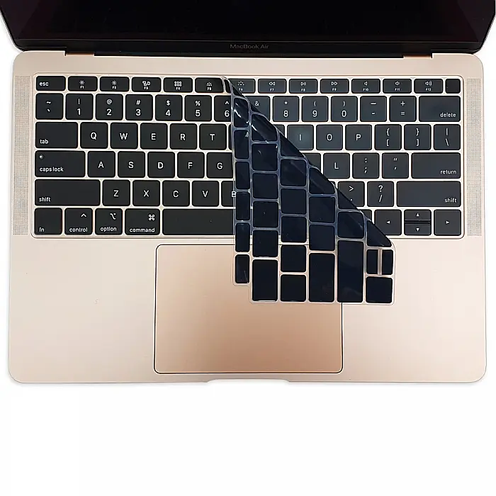 Folie de protectie pentru tastatura MacBook Air 13-inch A1932, Negru, Layout US [3]