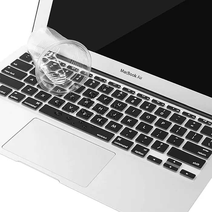 Folie de protectie pentru tastatura MacBook Air A1370 A1465, Transparenta, Layout UK [3]