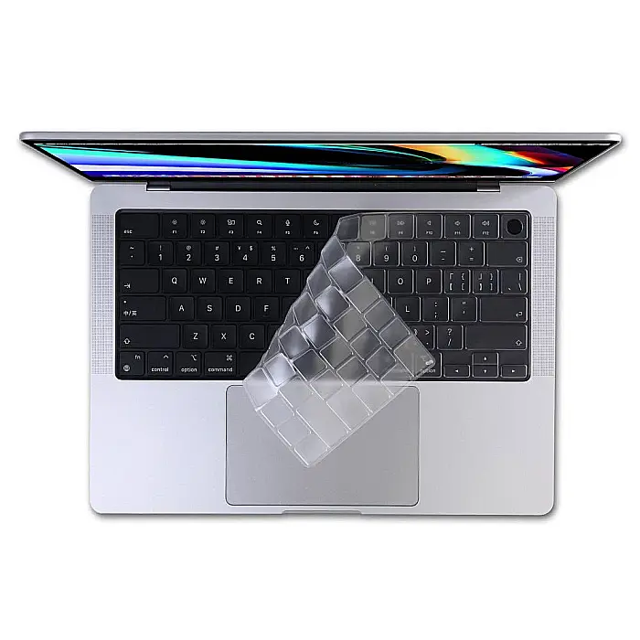 Folie de protectie pentru tastatura MacBook Pro / Air A2442, A2485, A2779, A2780, A2681, Transparenta, Layout US [4]