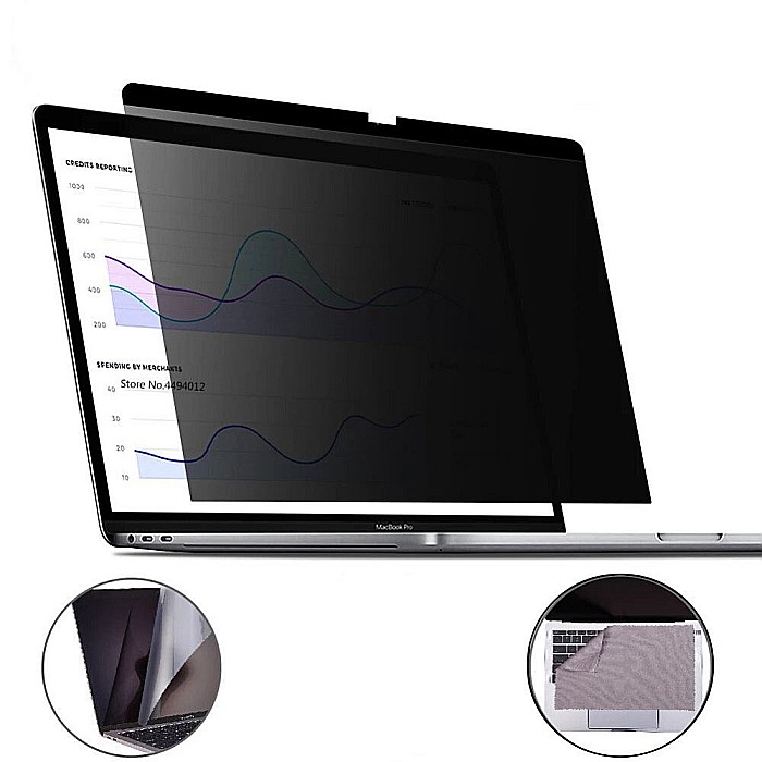 Folie display privacy compatibil cu Macbook Pro M1 14 Inch A2442 [2]