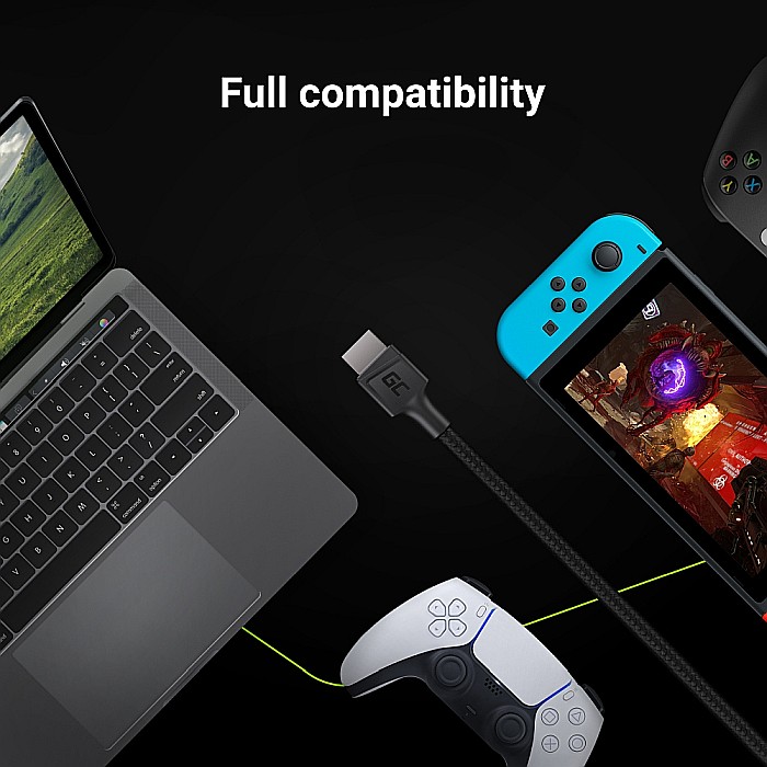 Cablu HDMI GC StreamPlay 2.0b 5 metri, 4k 60 Hz [2]