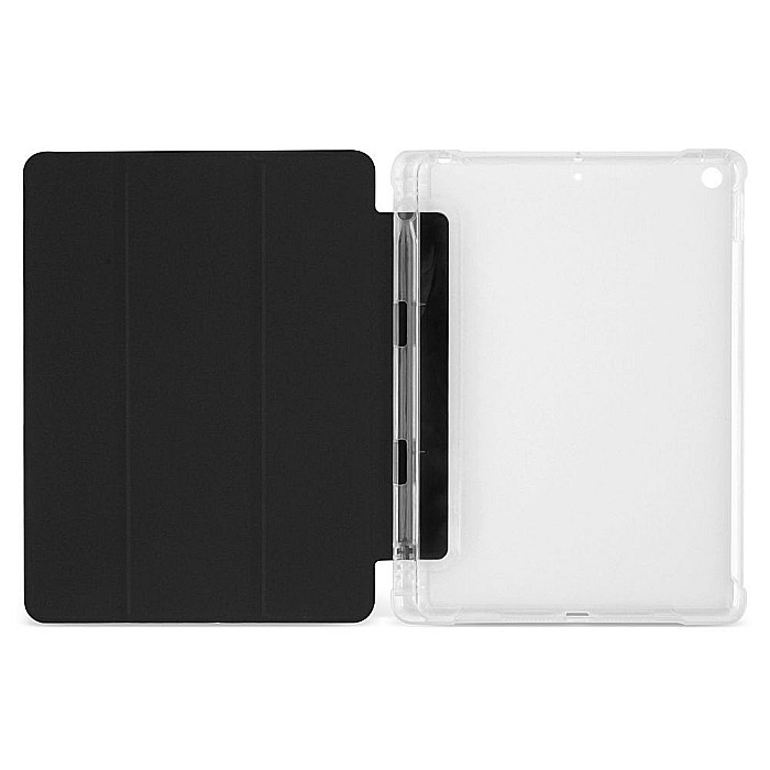 Husa Flip Magnetica cu suport Stylus Pen pentru iPad 7, 8 10.2 Inch 2019, 2020 - Negru [4]