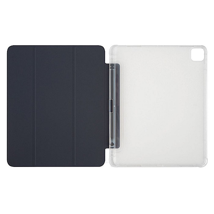 Husa Flip Magnetica cu suport Stylus Pen pentru iPad Pro 12,9 Inch 2020 - Navy Blue [4]