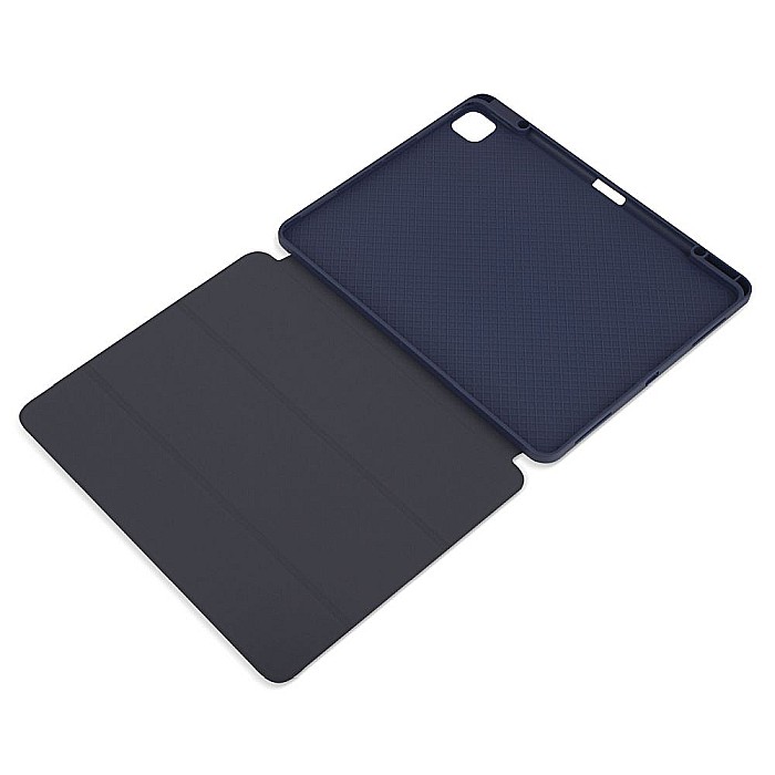 Husa Flip Magnetica cu suport Stylus Pen pentru iPad Pro 12,9 Inch 2020 Albastru [7]
