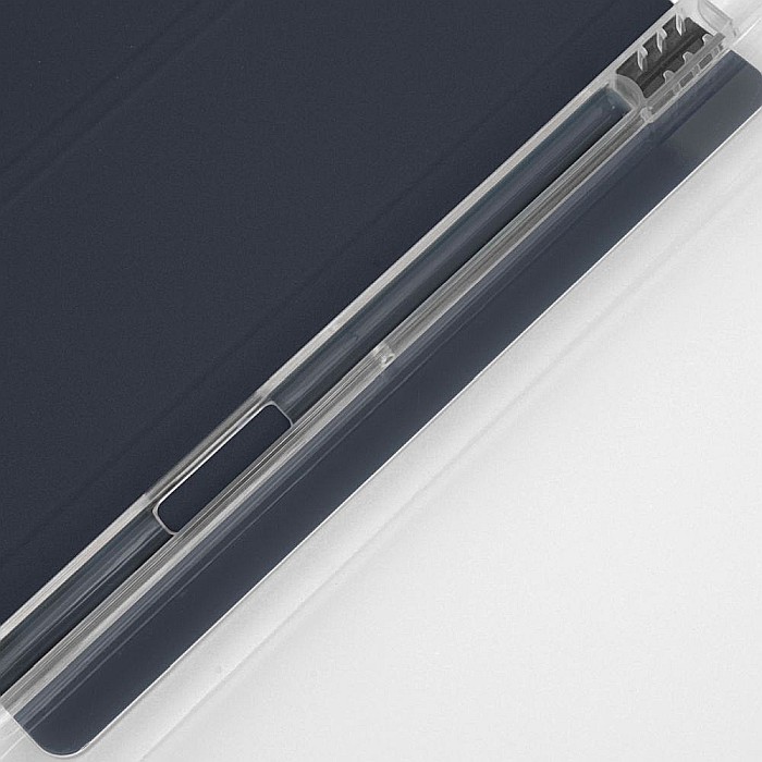 Husa Flip Magnetica cu suport Stylus Pen pentru iPad Air 4 10.9 Inch - Navy Blue [9]