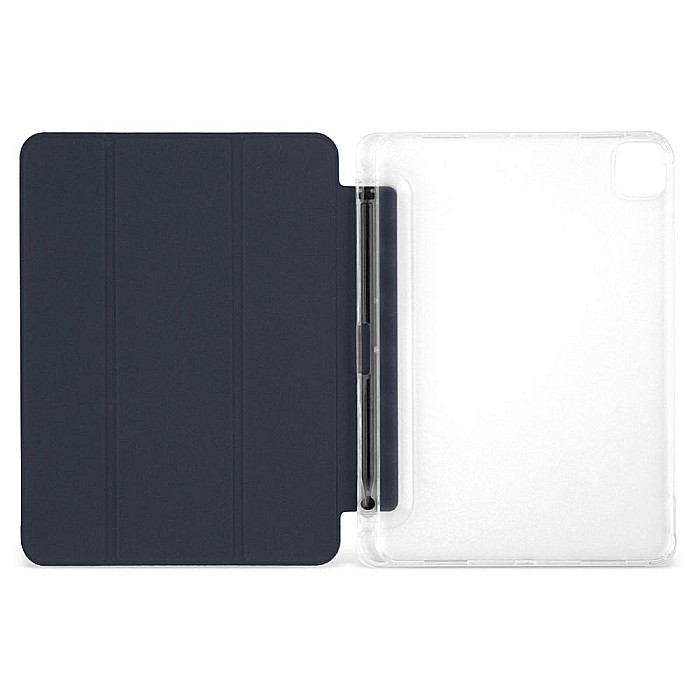 Husa Flip Magnetica cu suport Stylus Pen pentru iPad Pro 11 Inch 2020 - Navy Blue [3]