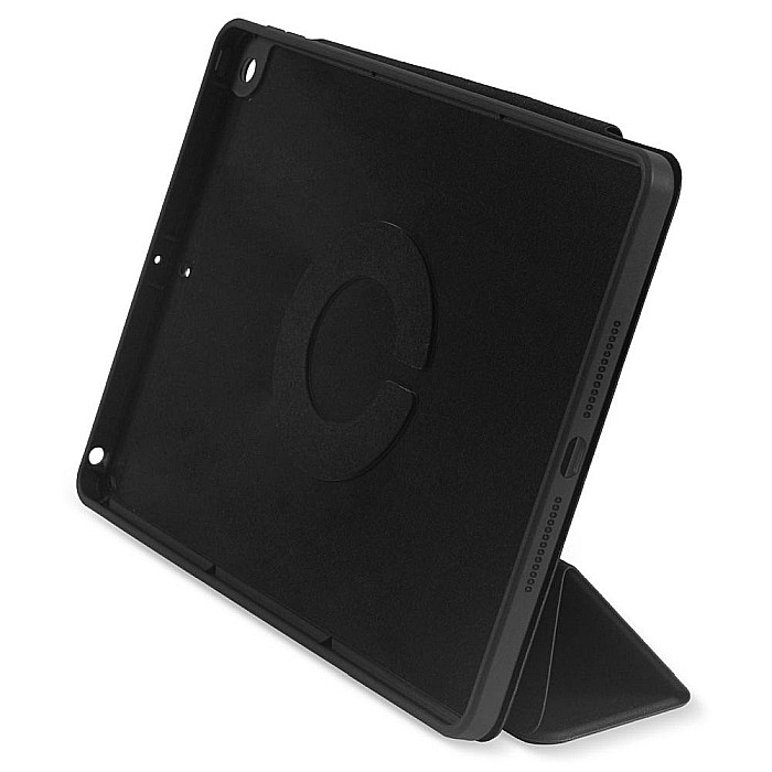 Husa protectie pentru iPad 7 / 8 / 9 10.2 720° Acrylic Split Case - Black [6]